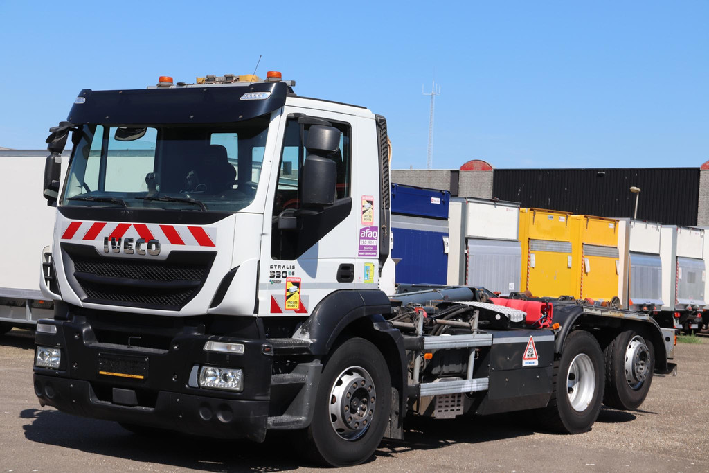 Iveco STRALIS AD260S33 6X2 HAAKARM BRAS DALBY NATURAL GAZ CNG - voertuig 52239903
