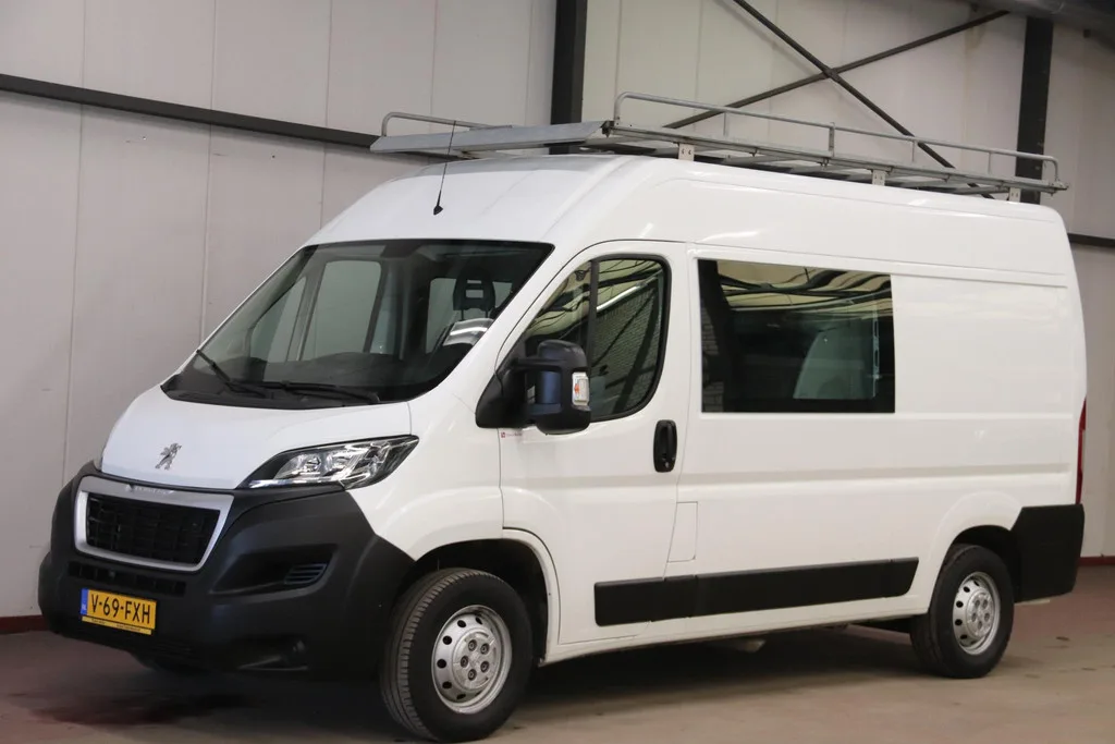 Peugeot Boxer L2H2 DUBBEL CABINE 7 personen IMPERIAAL