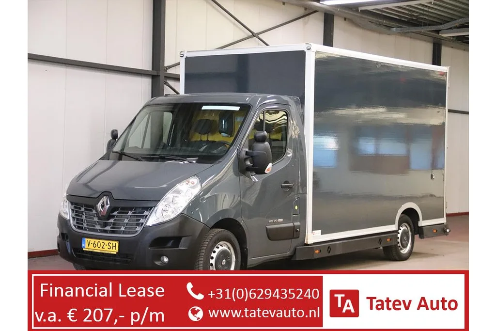 Renault Master 170PK AUTOMAAT PAARDENWAGEN LOWLINER VERKOOPWAGEN