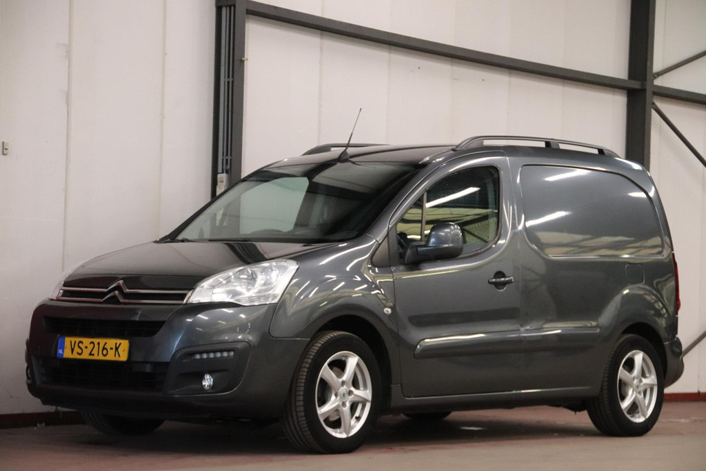 Citroën Berlingo 1.6 BlueHDI AUTOMAAT 3 PERS EURO 6 AIRCO TREKHAAK 2015